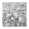 Trademark Fine Art Julia Purinton 'Cotton Field Blue Gray Crop' Canvas Art, 14x14 WAP08846-C1414GG